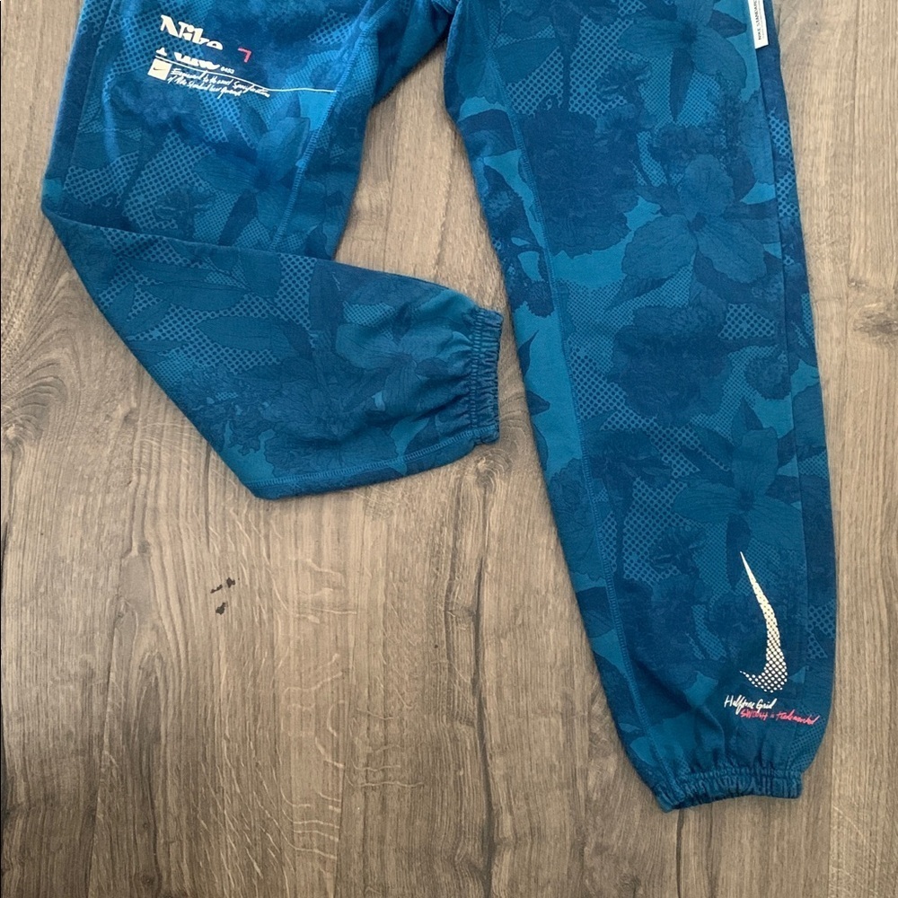 Nike Dri-FIT Standard Issue DV0016-453 Brigade Blue Men's Basketball Pants SZ M - Picture 4 of 7